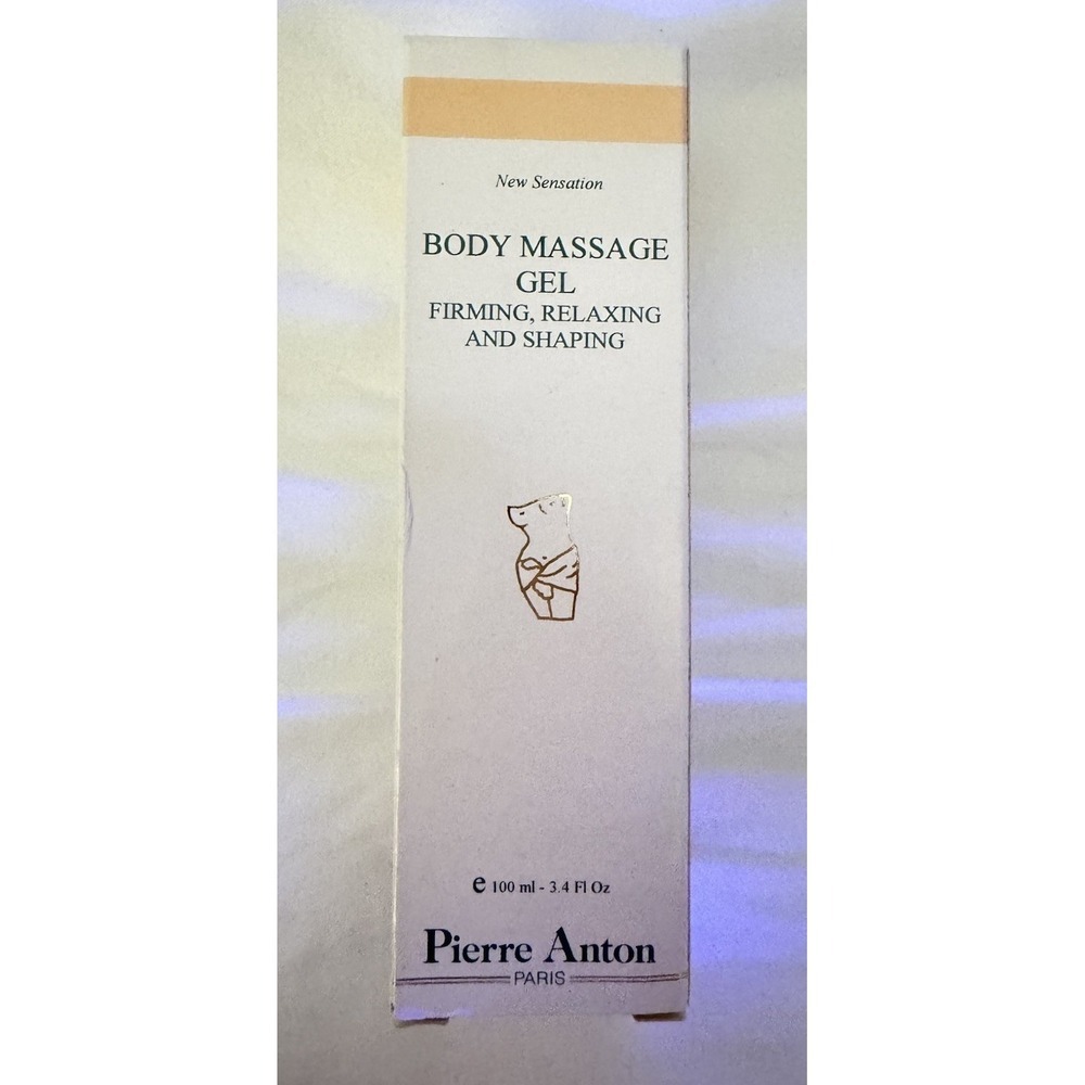Pierre Anton Paris New Sensation Body Massage Gel 100ml Vintage France